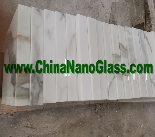 calacatta nano crystallized glass countertops